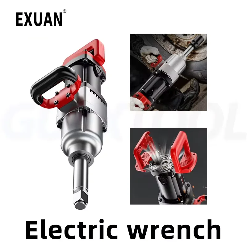 

220V High Power Brushless Electric Impact Wrench 1800w High Torque Automotive Repair Tool Electric Wrench 2000NM