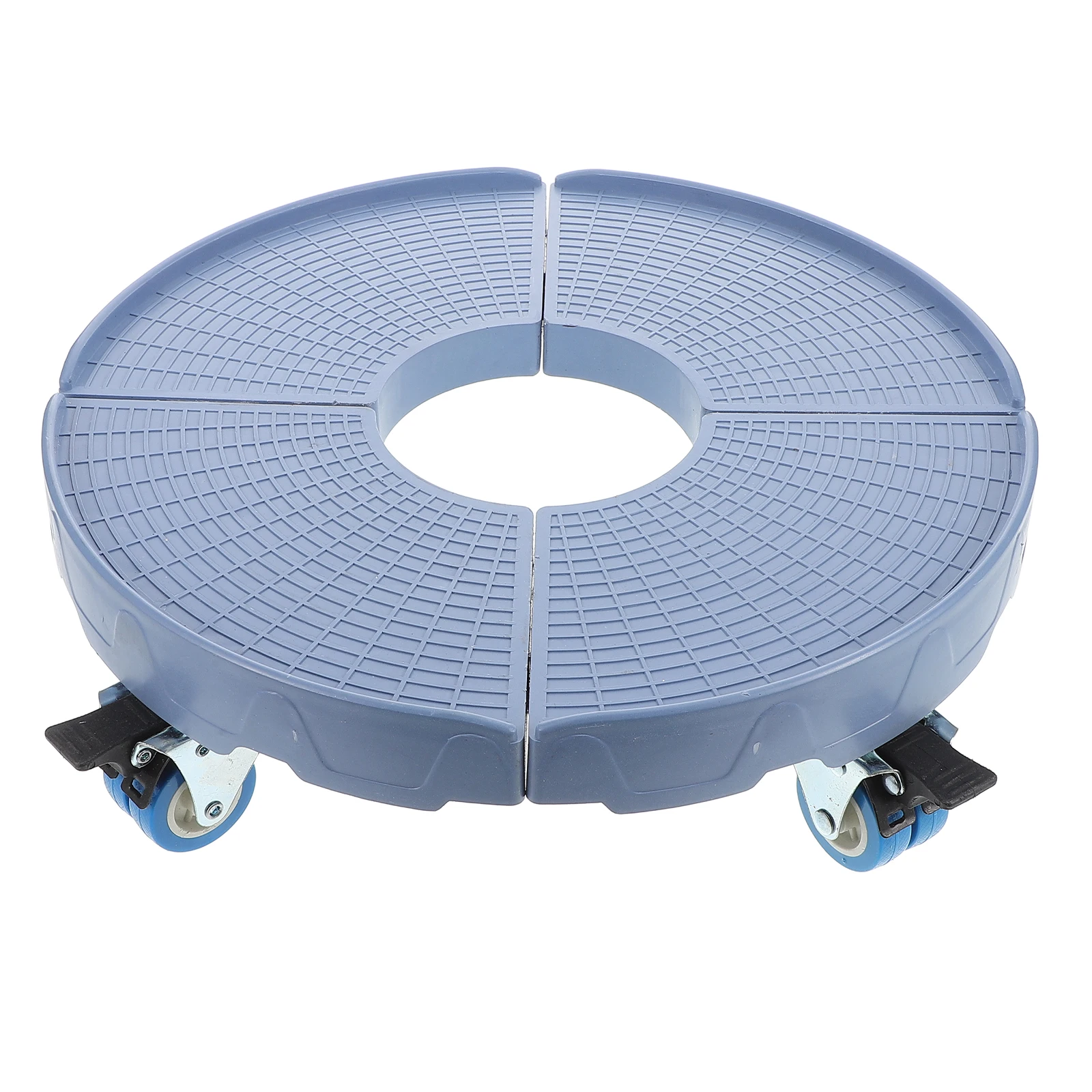 

Heavy Duty Rolling Plant Stand With Wheels Adjustable Floor Protection 360° Rotating Movable Flower Pot Cart Tray For Indoor