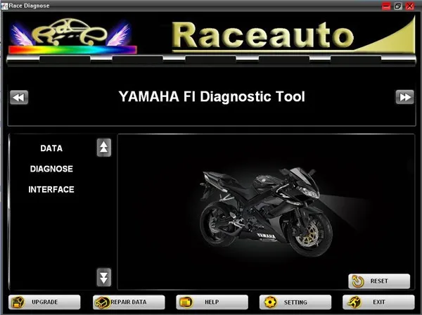 RCOBD Motorcycle Diagnostic Scanner for Yamaha FI Light Motorbikes Handheld Diagnosis Tool
