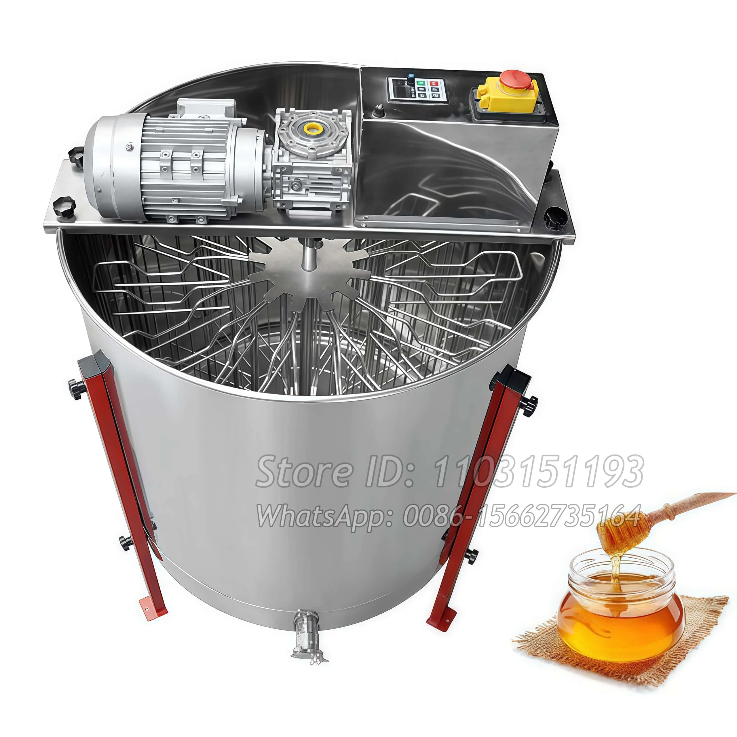 

12 24 Frames Electric Honey Extractor Centrifugal Processing Refining Machines on Sale Honey Processing Equipment for Beekeeping