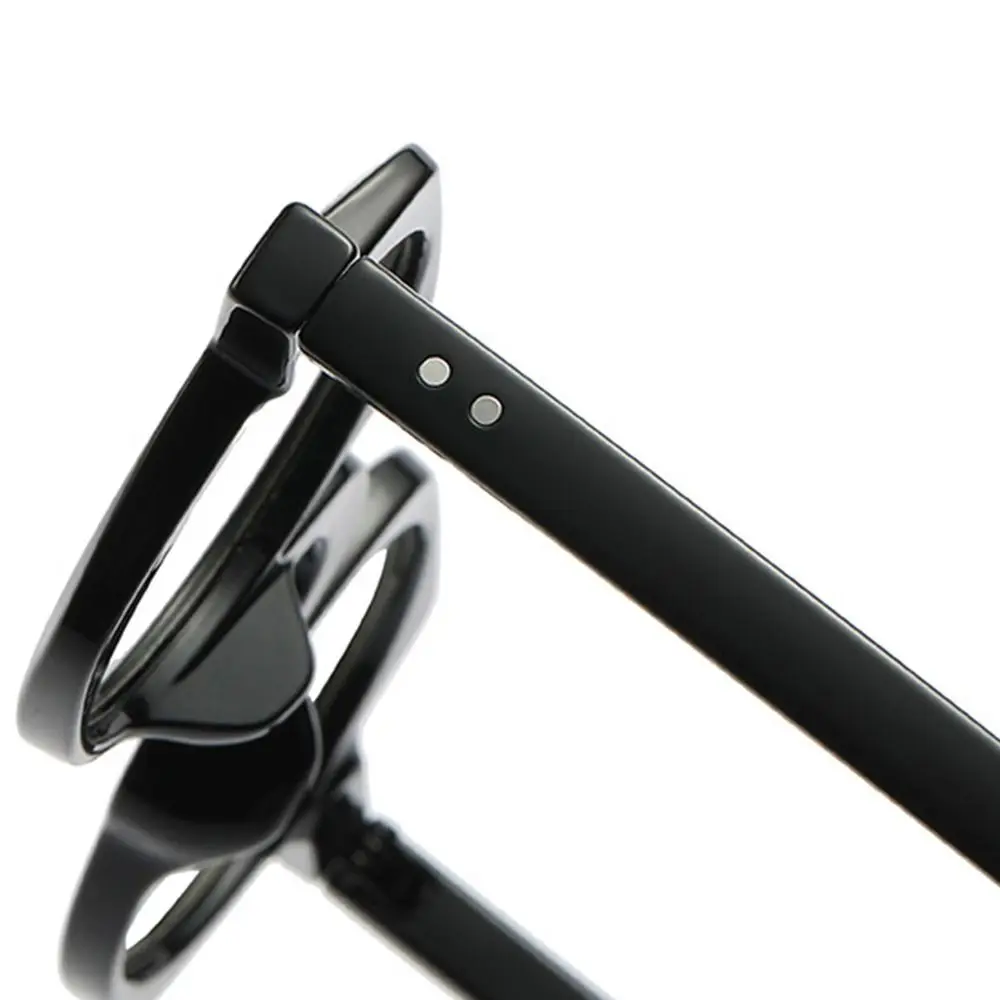 إطار مربع مستدير، نظارات حجب الضوء الأزرق على الطراز الياباني للجنسين، إطار نظارات غير طبية للنساء والرجال #4