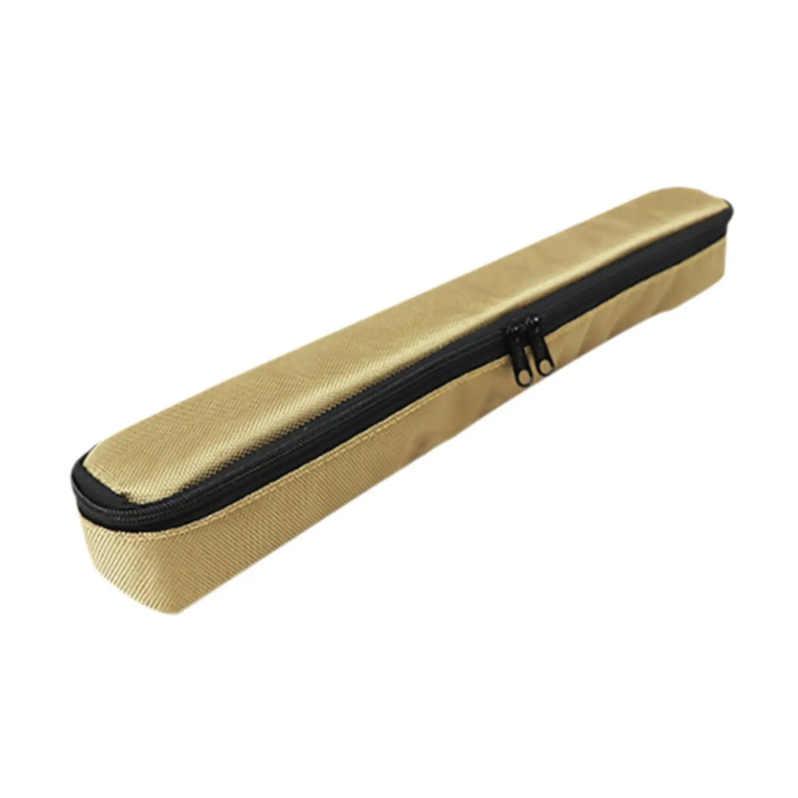 حقيبة تخزين الفلوت، حقيبة تخزين الفلوت، لوازم عملية بسحاب عصرية للموسيقيين في الهواء الطلق، حقيبة من الخيزران #1