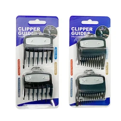 2Pcs/set 3mm 4.5mm Hair Clipper Limit Comb Guide Limit Combs Trimmer Guards Attachment Universal