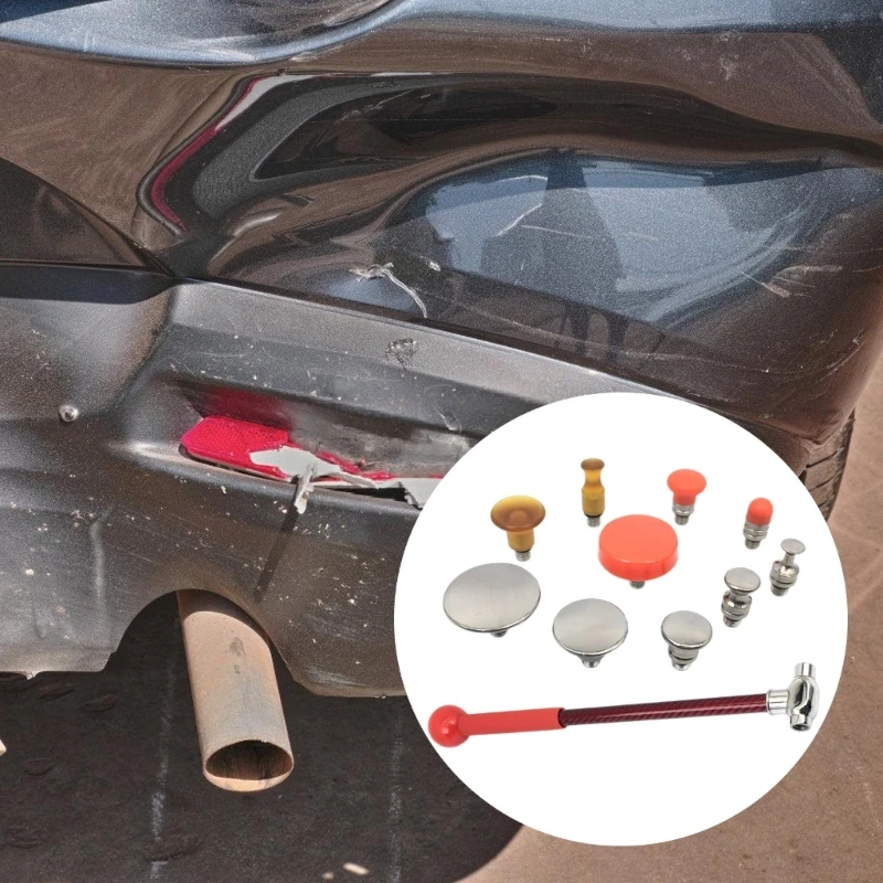 

Easy To Use Fixing Restoration Hammers & Assorted Heads Car Dent Shaping Repair Set For Mechanic Car Enthusiasts Alike