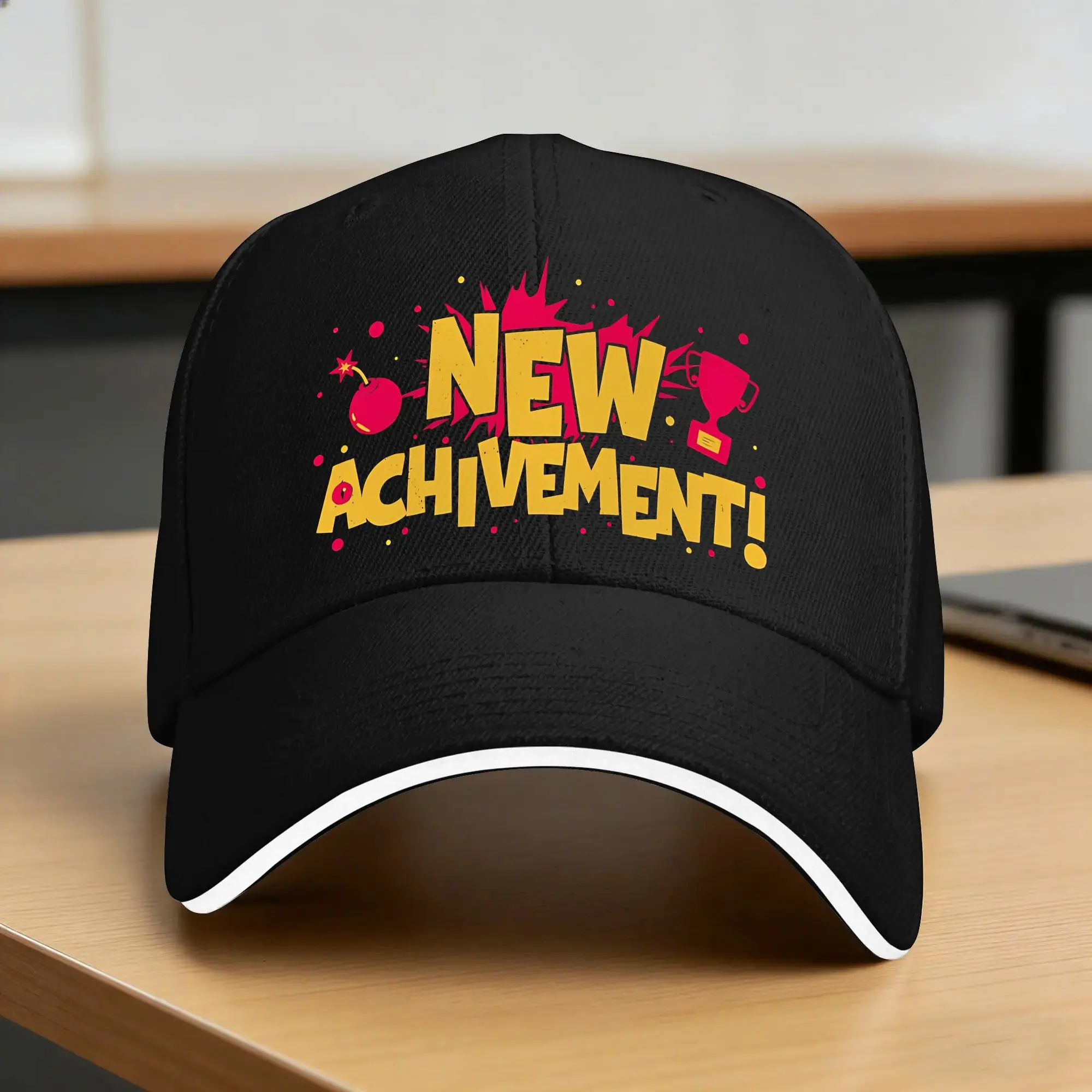 Dungeon Crawler Carl New Achievement Sun Baseball Cap Summer Women Men  Print Hip Hop Hats Hot Sale  Cute Kpop Rock Snapback Cap