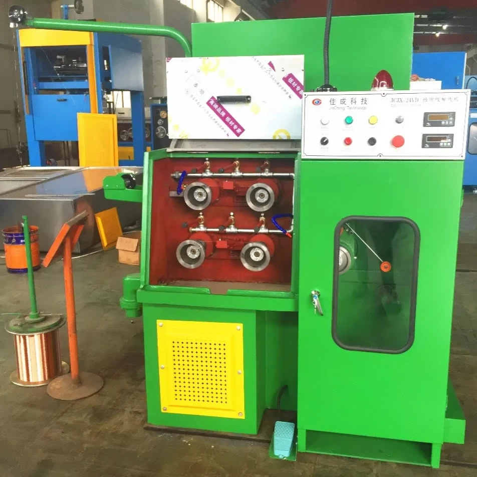 24VD Extremely Fine Wire Drawing Machine for Copper Wire