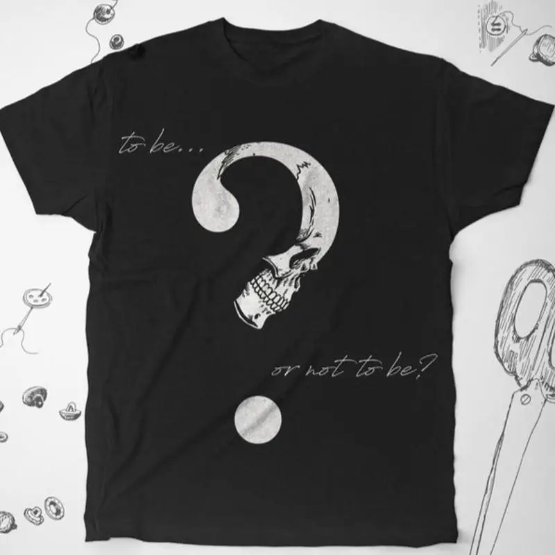 Quote shirt Shakespeare Hipster Saying Skull Literary T