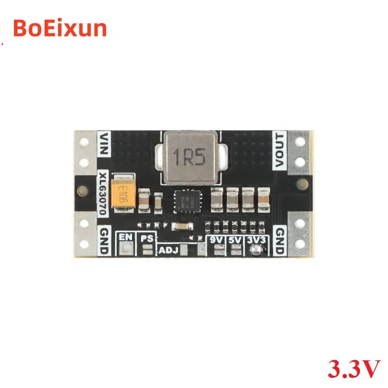 2 Buah/1 Buah XL63070 TPS63070 DC Modul Step Up Down Otomatis 3.3V 5V 9V Stabilisasi Tegangan Lithium Riak Rendah
