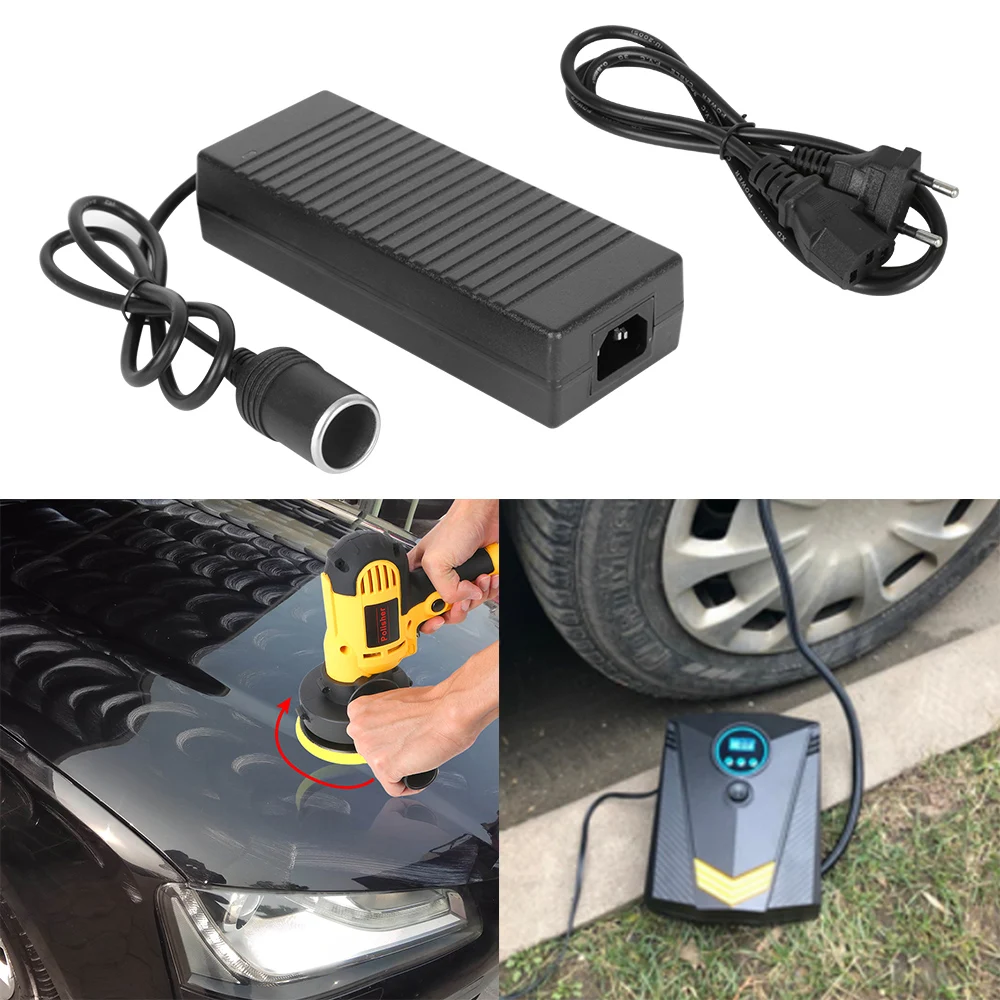 Zigaretten anzünder Konverter liefern Feuerzeug 110V/ 220V bis 12V 15a Netzteil AC/DC konvertieren eu us uk Stecker