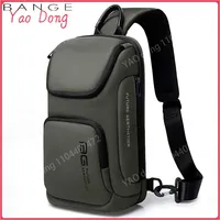 Yao Dong BANGE Crossbody Bag For Men Portable Waterproof Shoulder Messenger Bags Male Travel Short Trip Chest Bag Fit For 9.7 In