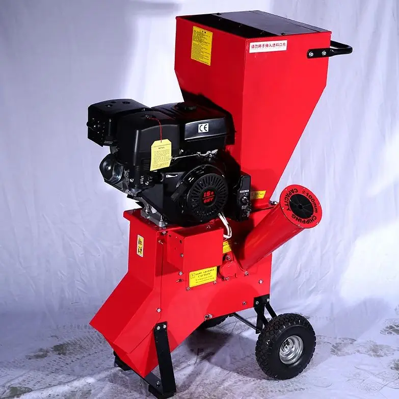 

Портативный измельчитель древесины на колесах для фермы, настраиваемый под заказ, для быстрой переработки веток