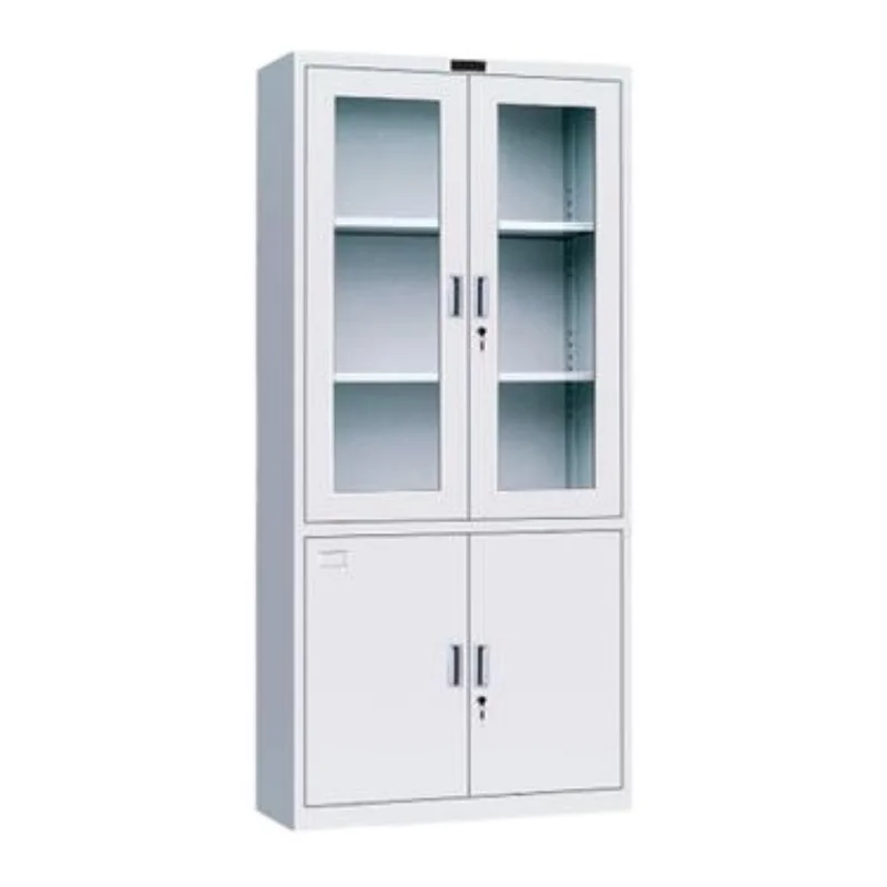 OEM Custom High Quality Steel Filing Cabinets Double Door Metal Storage with Bending Type Sheet Metal Fabrication