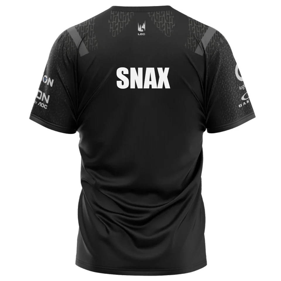 G2 E-sports Club New Jersey O-Neck T-shirt 2024 CSGO 2 Niko Fan Support Clothing Tees Esport Event Breathable Sports Tops