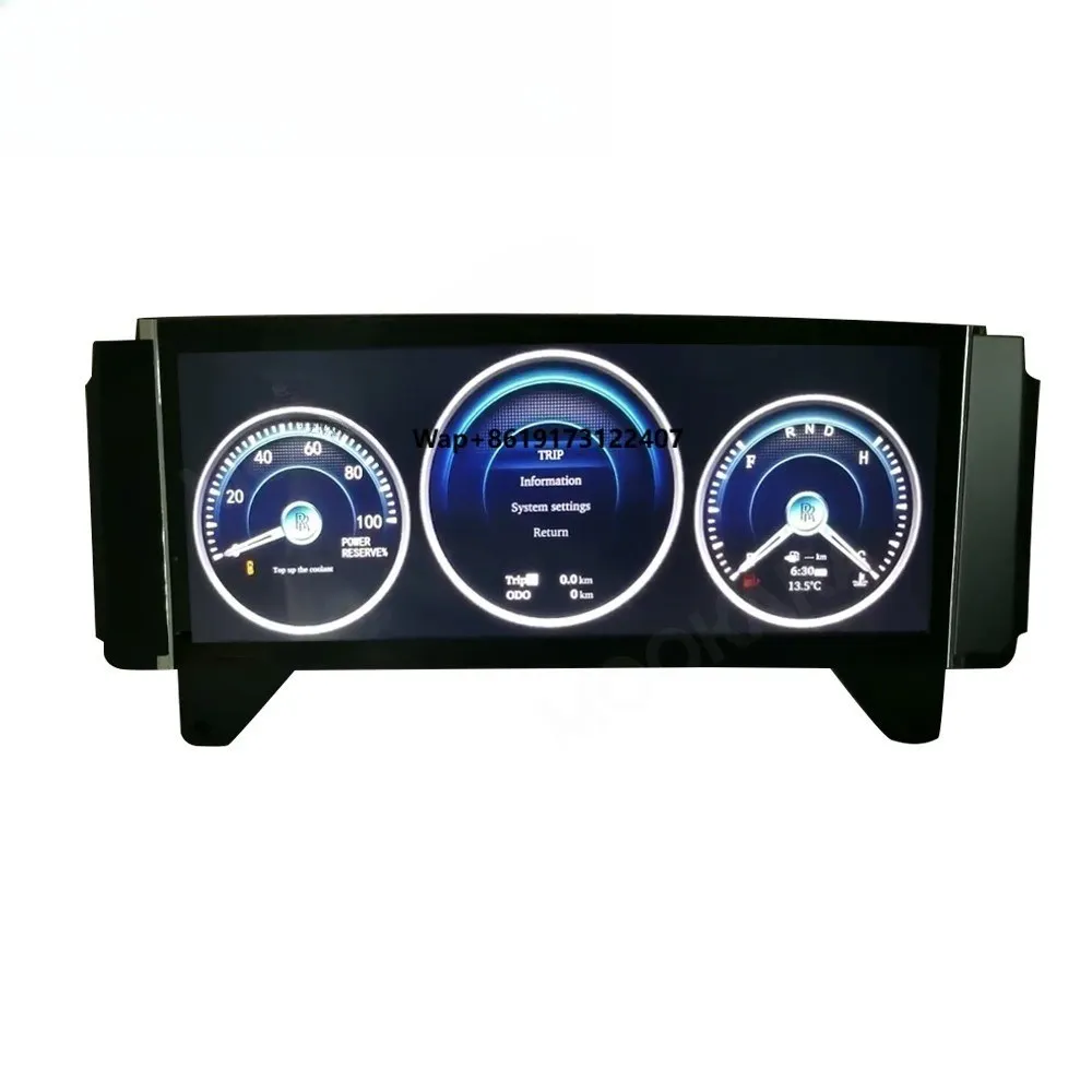 

Digital Cluster Virtual Cockpit Car Multimedia Player for Phantom VII 2004-2013 Dashboard Speedometer Odometer Refit