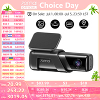 70mai Dash Cam M500 1944P 170FOV 70mai M500 Car DVR Dash Camera Recorder GPS ADAS 24H Parking Monitor eMMC built-in Storage
