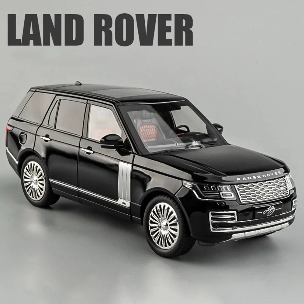 Grande 1:18 Range Rover Prado Modello di Auto Giocattolo In Lega Pressofusa Simulazione Porte Aperta Tirare Indietro Modelli di Veicoli Collezione Ragazzi Regali