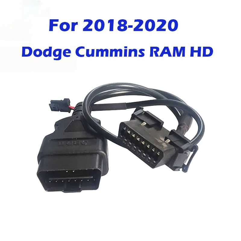 

For Dodge Cummins RAM HD 2018-2020 Diagnostic OBD2 Cable Adapter For Benz Compatible With Diagnostic Tools High Quality