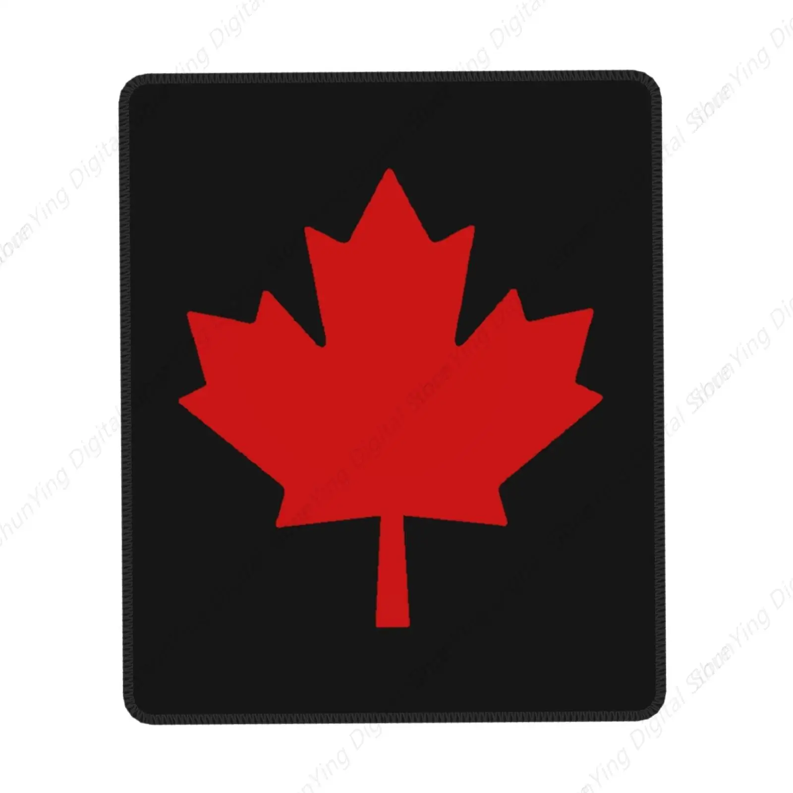 

Retro Canadian Maple Leaf Mouse Pad Computer Gaming Mouse Pad With Anti Slip Rubber Base Easy To Slide 25*30cm