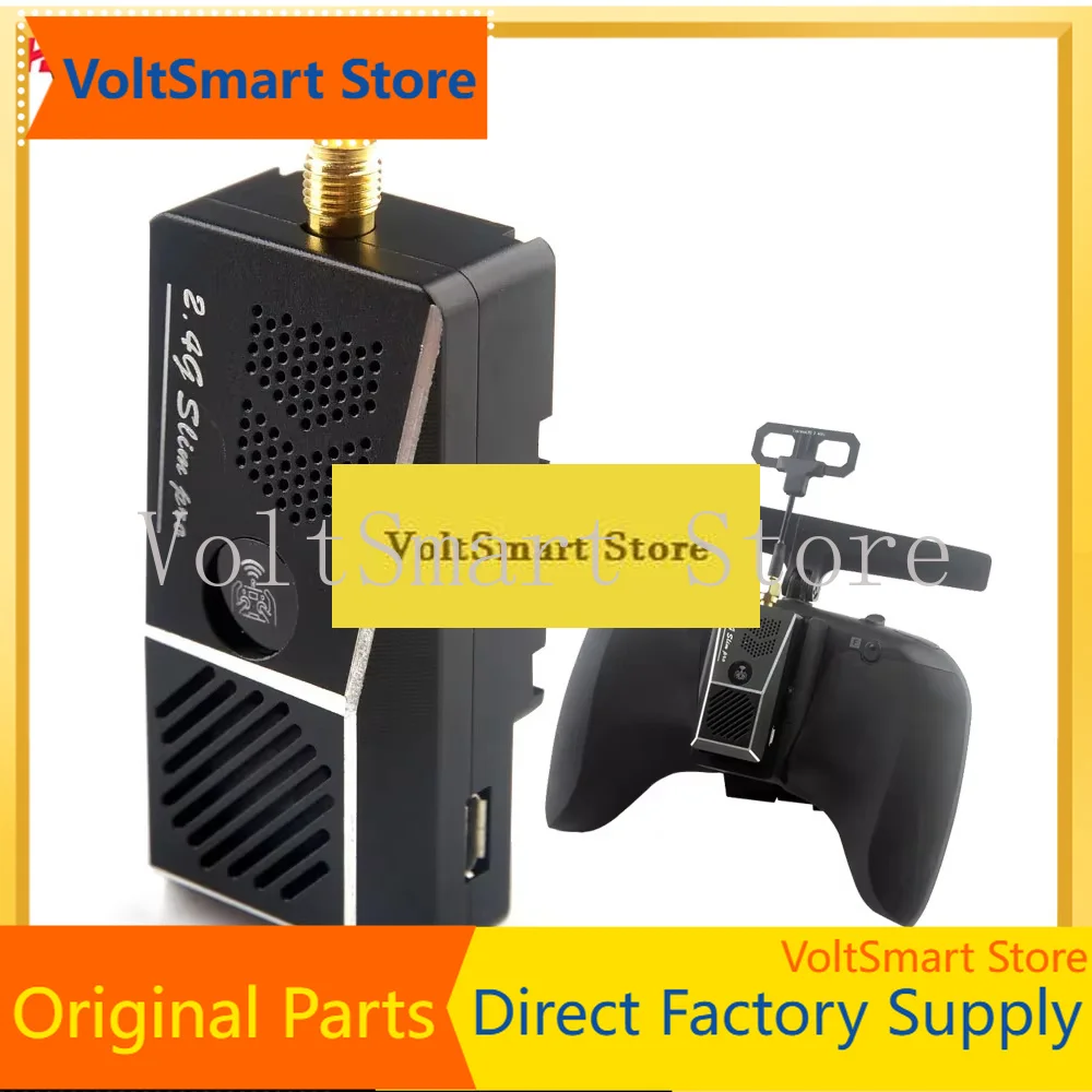 VoltSHappyModel ES24TX Slim Pro 2.4G ExpressLRS ELRS Nano TX Module With Antenna Cooling Fan For TBS Tango 2 Pro FRSKY X-Lite X9