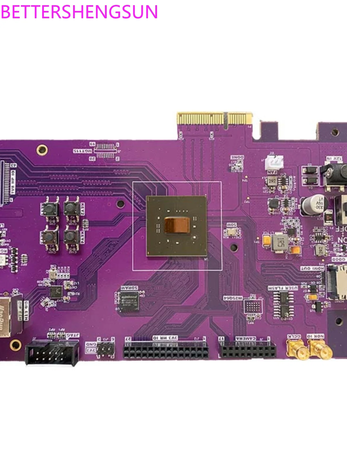 

Макетная плата FPGA XC7K70T с PCIe 2,0, карта сбора SDRAM, гигабитная сеть