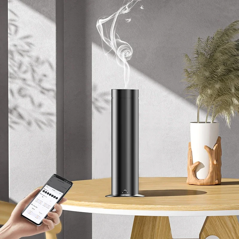 New Smart Commercial Hotel Aroma Diffuser Home Meeting Room Electric Tower Waterless Fragrance 1-Year Warranty Easy Desktop