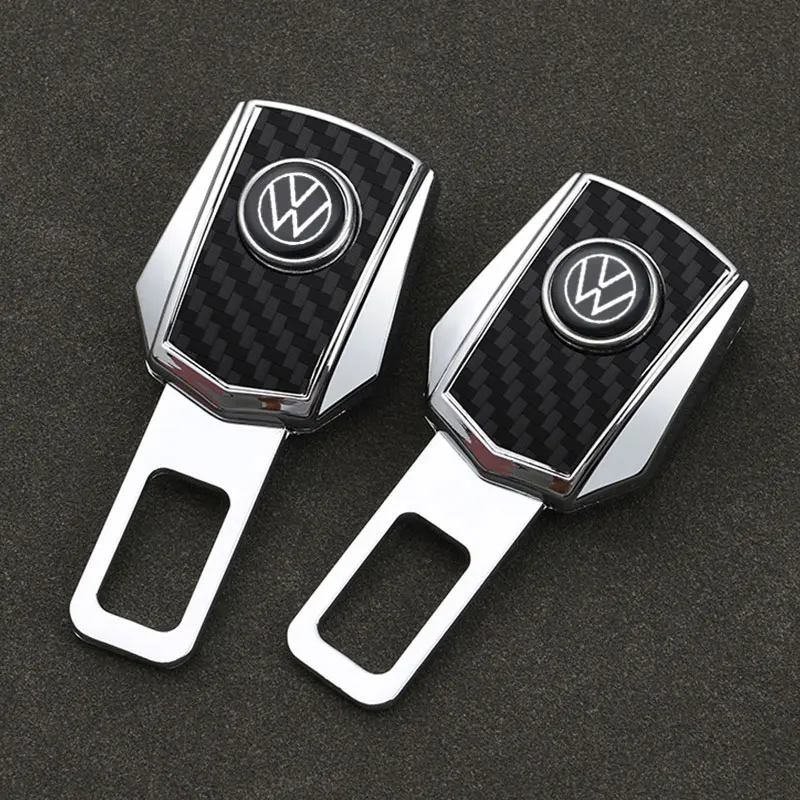 Car Seat Belt Clip Extender Buckle Plug Thick Extender For Volkswagen VW Jetta Polo T4 T5 T6 Sharan Touareg Gol T-Cross Touran