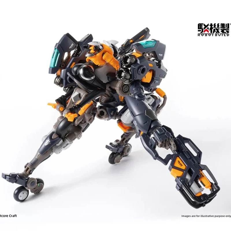 1/12 Scale Rb14 No 9 Autonine Motorcycle Horseman Guochuang Mech Model Weapon Package Full Set 6in Action Figures Body Kid Gifts