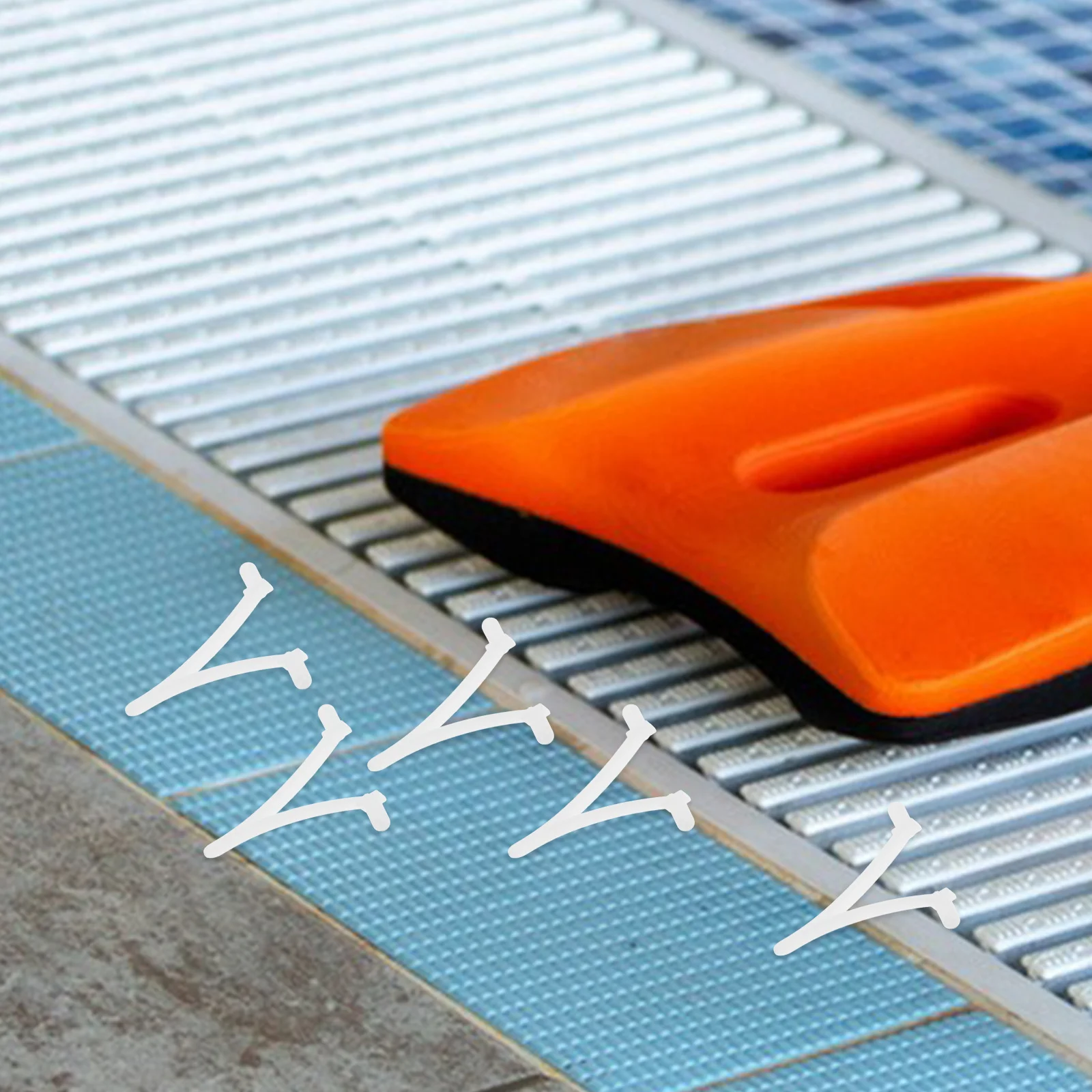 

10pcs V Clips Pool Handle Replacement Plastic Swimming Pool Brush Clips For Vacuum Head Skimmer Leaf Rake Attachment Tool