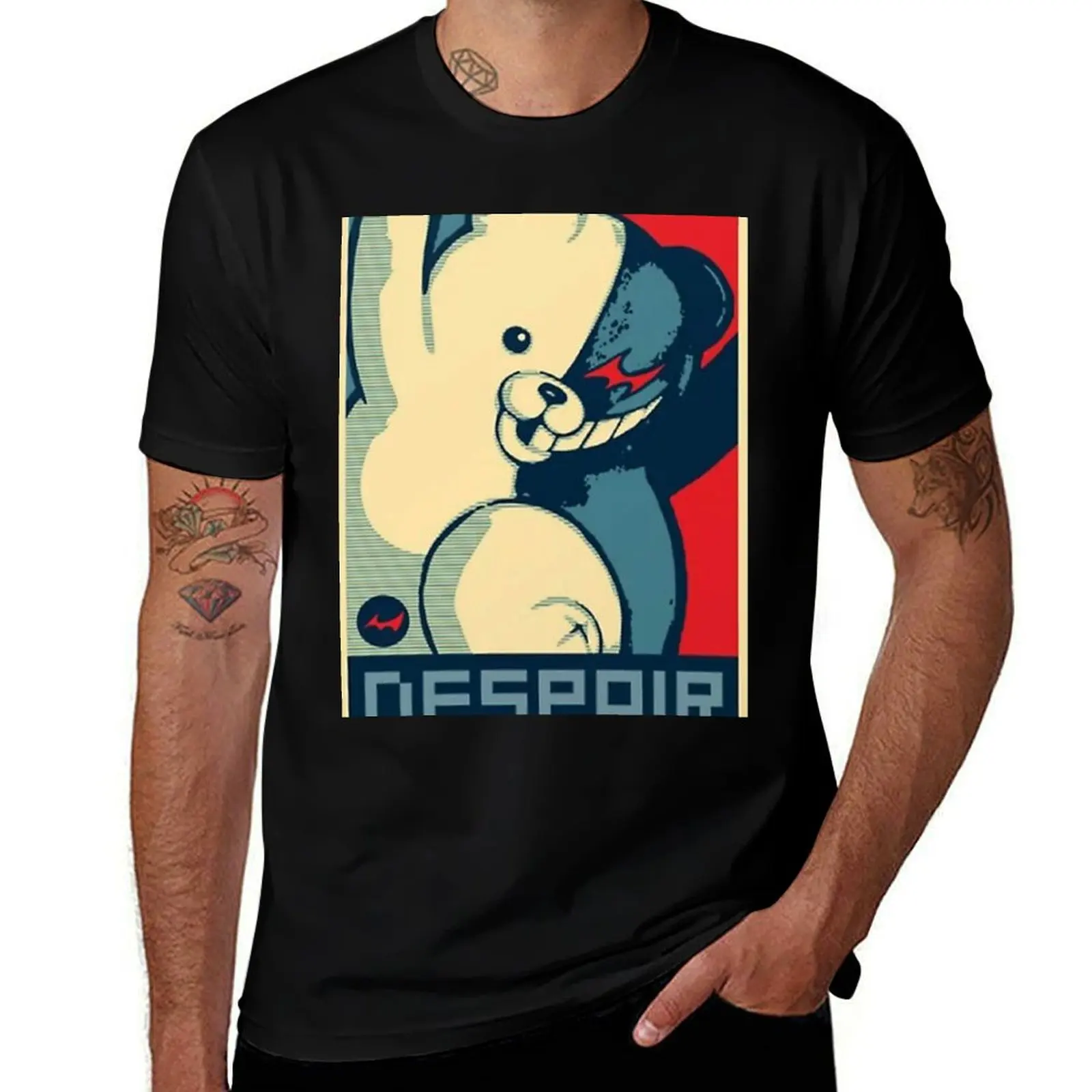 

Danganronpa Monokuma T-Shirt t shirts for man pack white man t shirts for men casual t shirts for man graphic vintage T-shirt