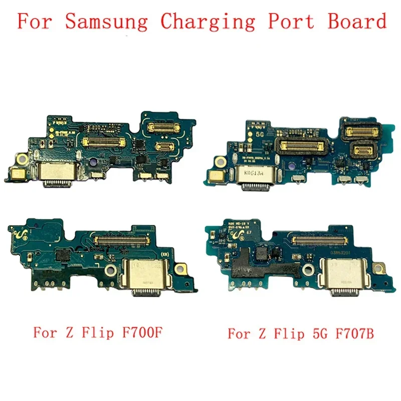 

USB Charging Port Board Connector For Samsung Z Flip F700F Z Flip 5G F707B Flex Cable Repair Parts