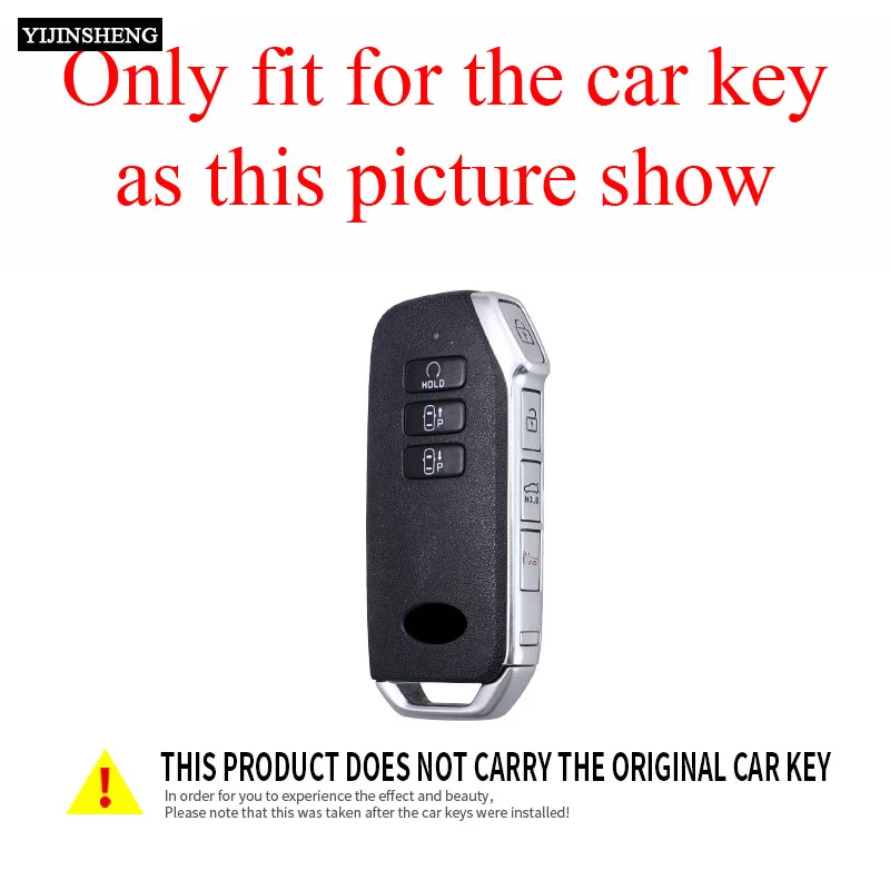 Zinc Alloy +Leathe Carbon Style Car Key Case Cover For KIA Seltos Sportage NQ5 Sorento Mq4 GT LINE K5 DL3 Carnival Ev6 2021 2020