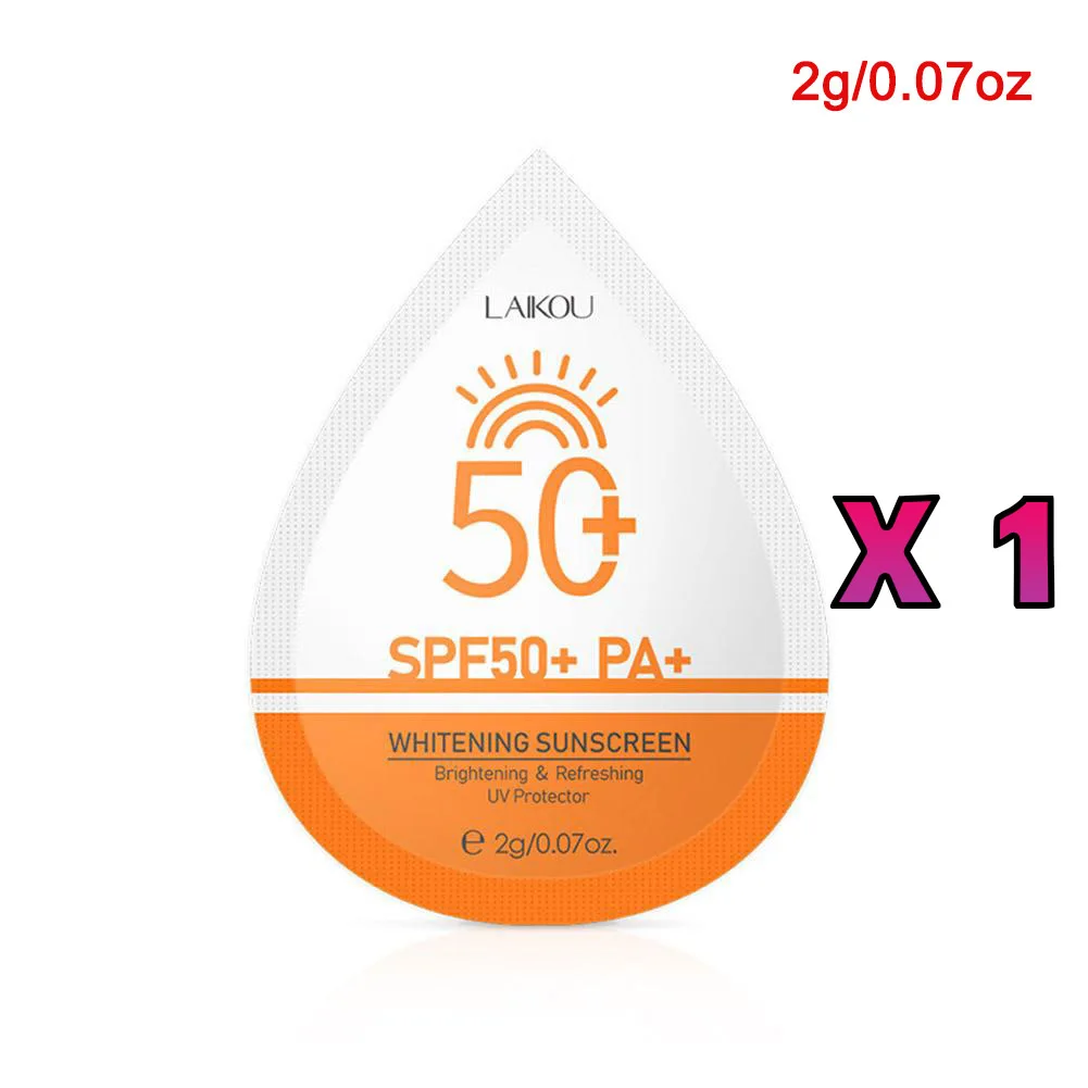 Collageen Zonnebrandcrème Voor Gezicht Lichaam SPF50+ Zonbescherming UV-isolatie Actieve Proteïne Zonnebrandcrème Langdurige Niet-vette Huidverzorging 40g