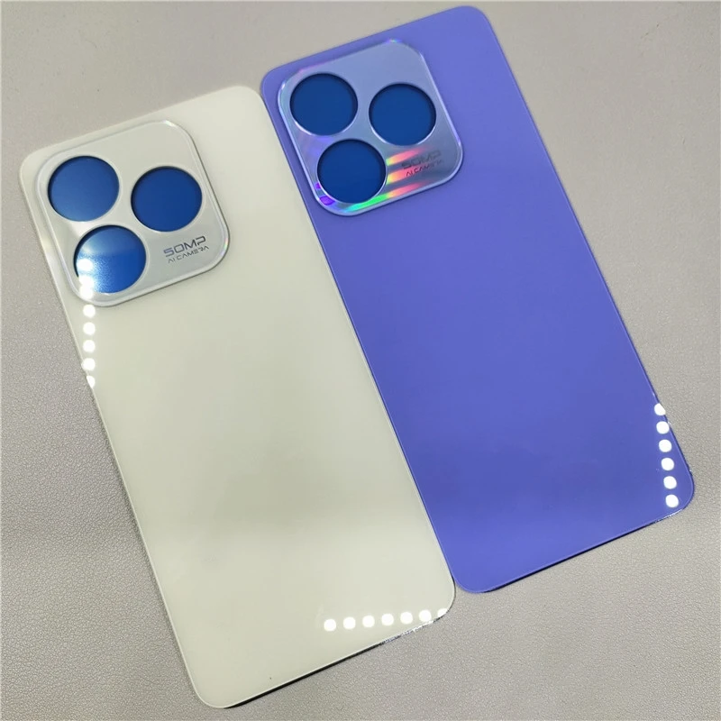 Cubierta trasera de batería de vidrio para ZTE Nubia V60 diseño/hoja V60 Vita pieza de repuesto de reparación de puerta trasera de teléfono
