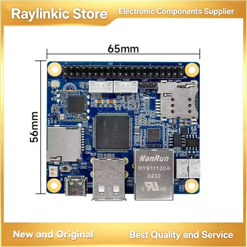 EBYTE ECB31 Module ECB31-PB1E8-I ECB31-PB2E8-I ECA11-5LM0712C T113-S Single Board Computer ARM Embedded 128/256MB DDR3 8GB eMMC
