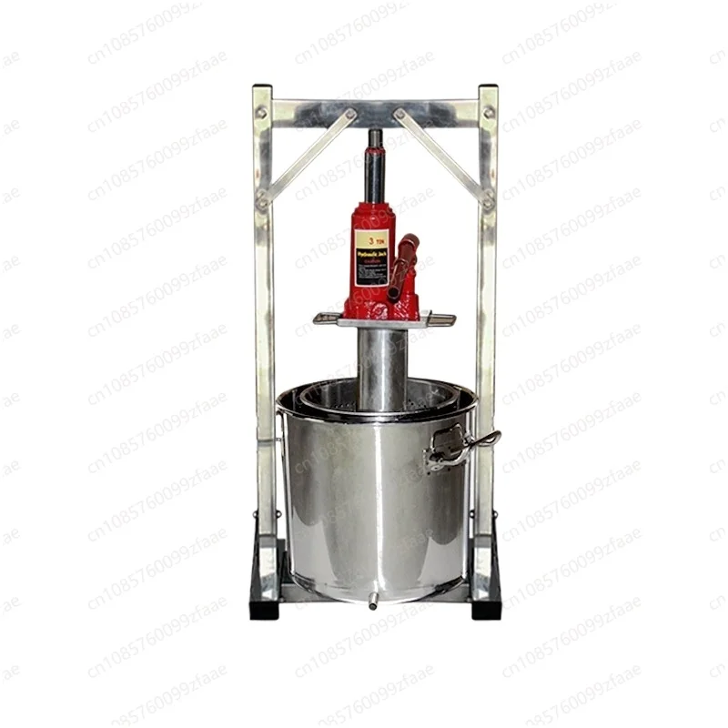 Grape press, food grade stainless steel fruit crusher juice lees filter juice residue separation
