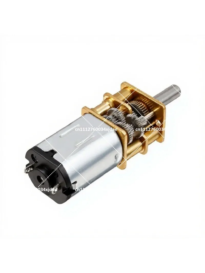 N20 Micro Metal Gear Motor DC 3V 6V 12V Adjustable Speed 15-1000 RPM with Gearbox for DIY Robotics