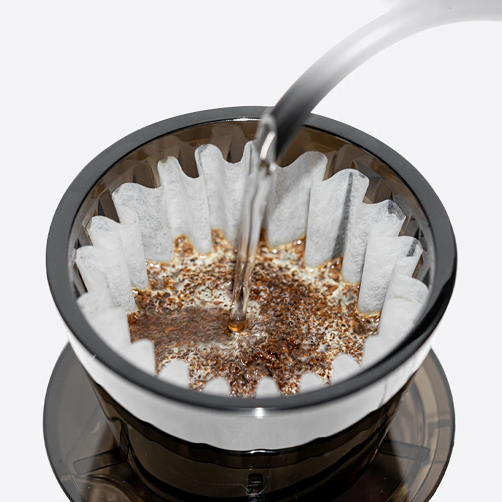 القهوة ذكي المنقط B75 موجة القهوة المنقط كريستال العين صب أكثر من فلتر القهوة PCTG 1-2 أكواب صانع القهوة زيادة التوحيد