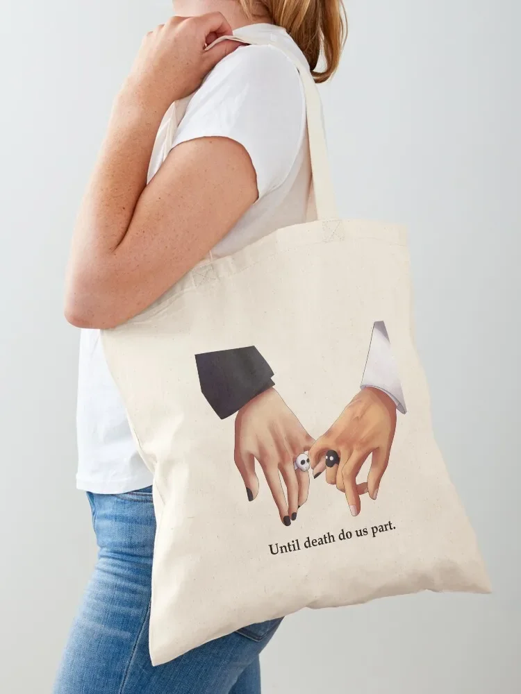 Until death do us part Unus Annus Tote Bag tote bag screen tote bags cloth bags Shopper handbag bag custom