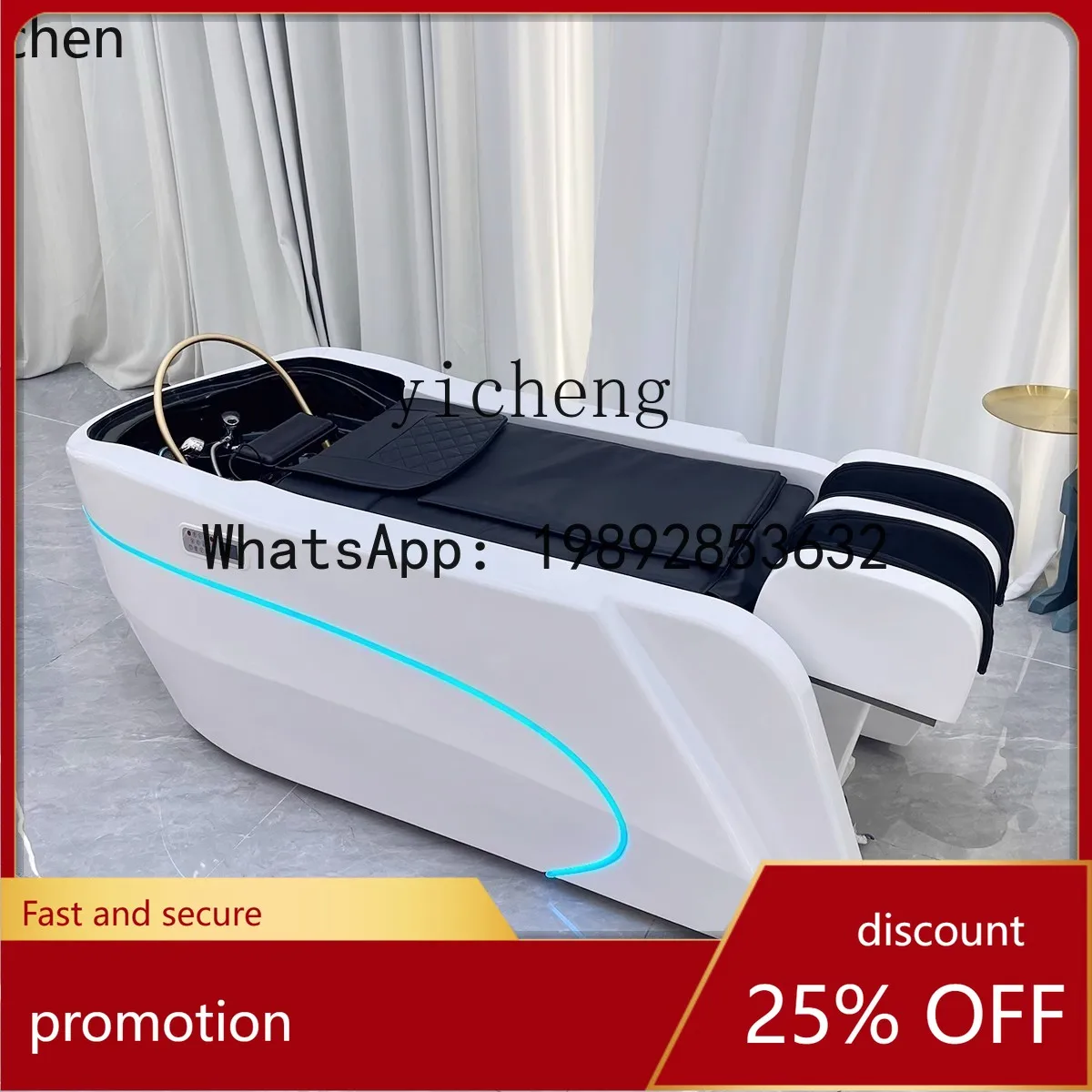 

YFY shampoo bed barber shop special hairdressing automatic water circulation fumigation head treatment hair salon bed