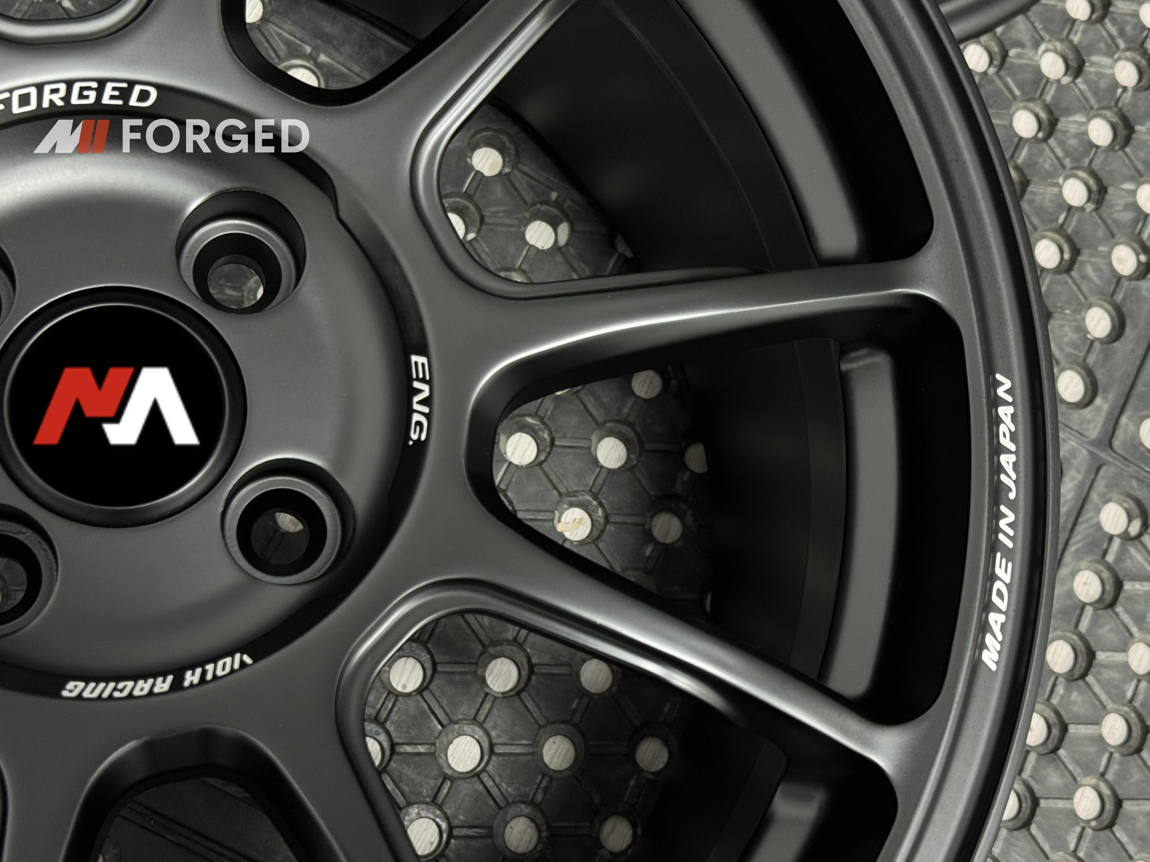 For  Forged Satin Black 4x100 Volk ZE40 16 17 Inch for Mazda MX-5 Miata Honda Civic Mini Cooper Lotus Elise Abarth 124 Spider - view 4
