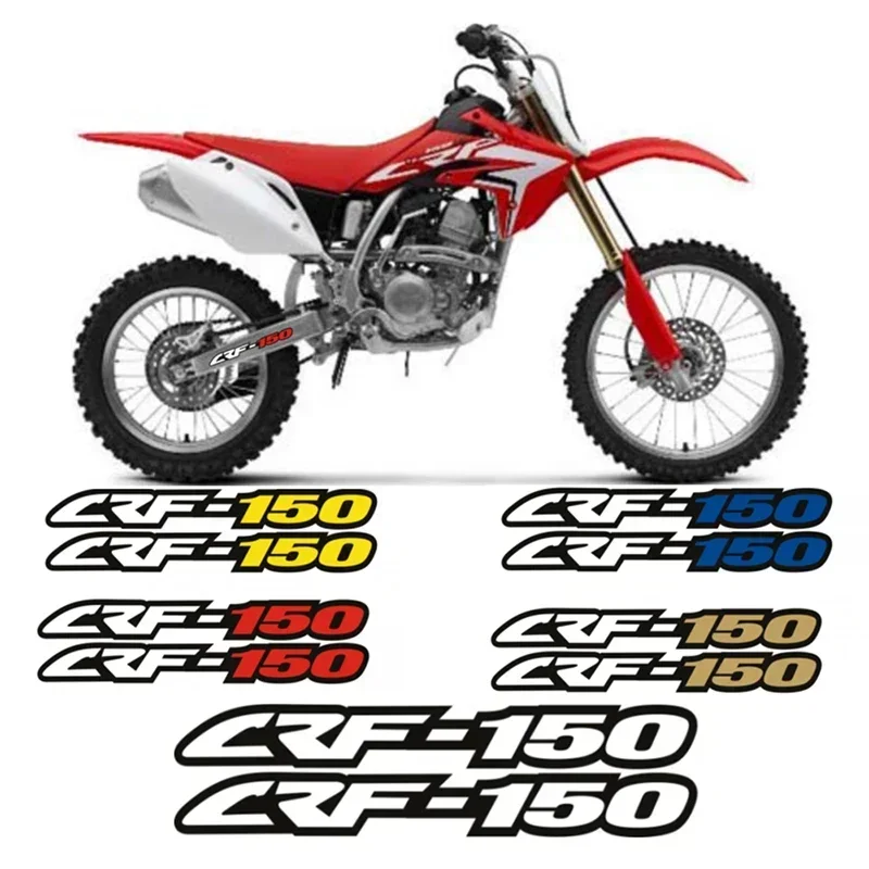 Swing Arm Chain Drive Shaft Air Box Decorate Decals Reflection Stickers For HONDA CRF150F CRF150R CRF150RB CRF 150F 150R 150RB