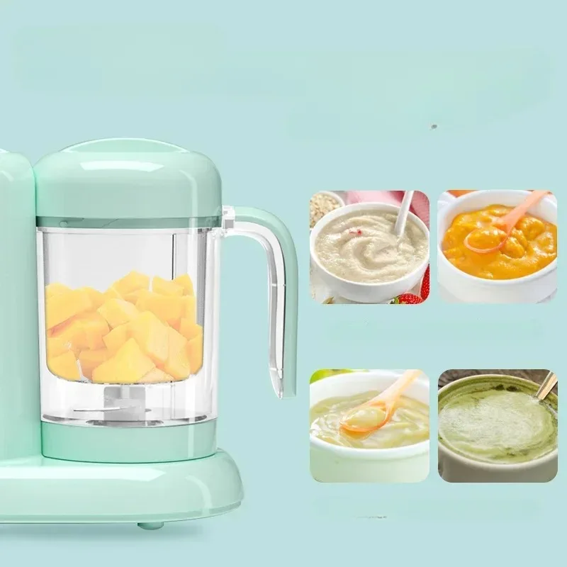 Baby Food Maker all-in-one Baby Food Processor and Steamer Baby Blender Multifunctional Baby Puree Maker Dishwasher Safe Green