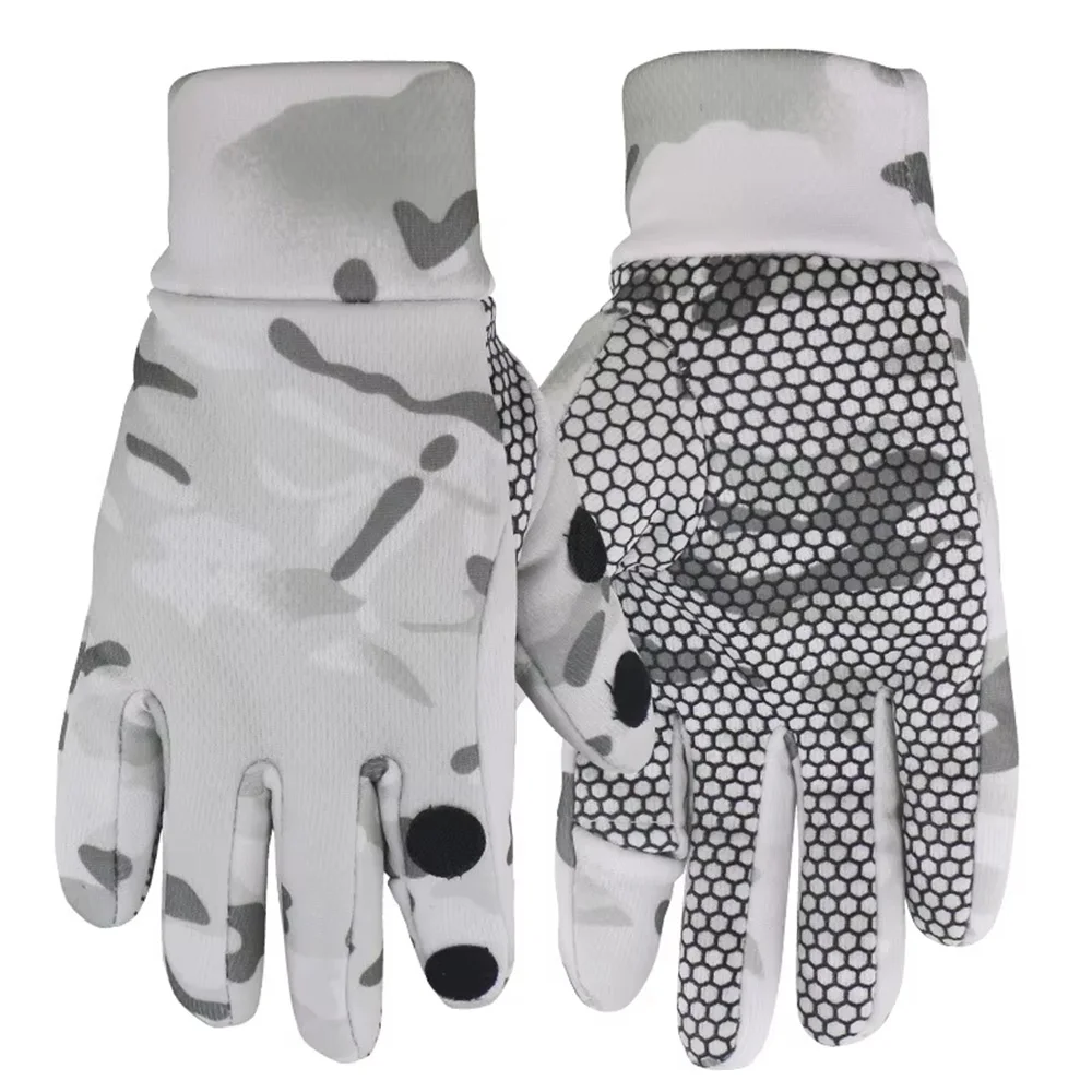 Russian Snow Camo Tactical Gear Set Winter Camouflage Gloves Balaclava Neck Gaiter Helmet Cover Hunting Military Outdoor Weather