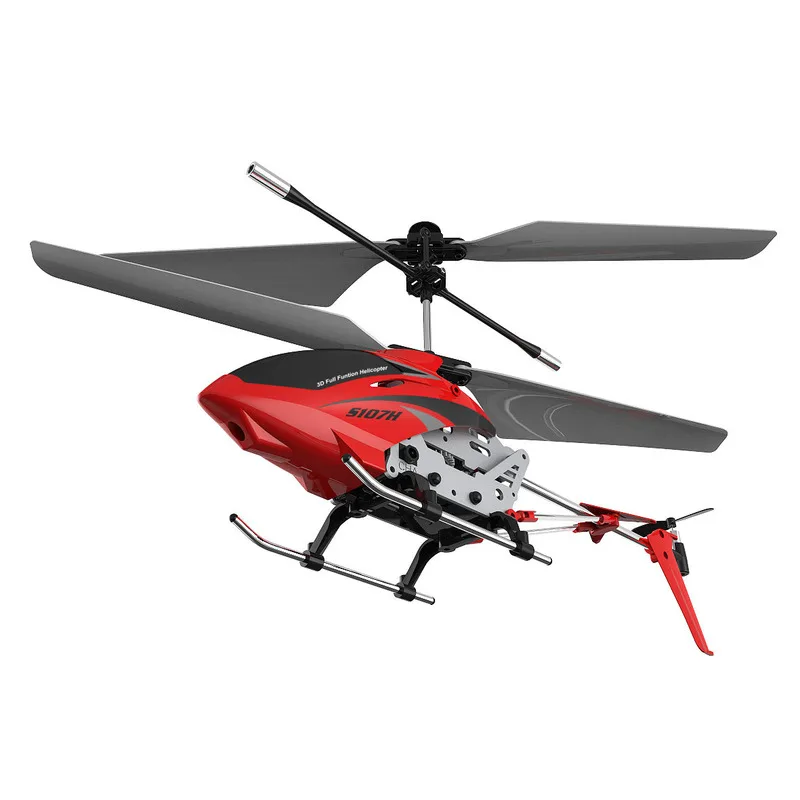 SYMA เครื่องบินบังคับระยะไกล S107h, เครื่องบินบังคับระยะไกล3แชนเนลควบคุมการทำงานเฮลิคอปเตอร์จำลองของเล่นของขวัญ