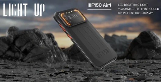 

Смартфон Iiif150 Air 1 Helio Mtk6765, 6 ГБ + 64 ГБ, экран 6,5 дюйма, функция ночного видения, Android 12, 4G, 5000 мАч, камера, ультратонкий телефон