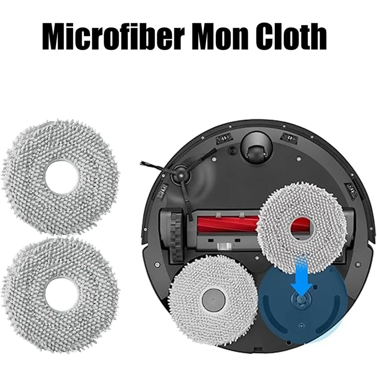 قطع غيار ABKR لـ Roborock Qrevo Curve/P20 Pro Robot Vacuum المرفقات فرش جانبية رئيسية أكياس الغبار مرشحات مناديل