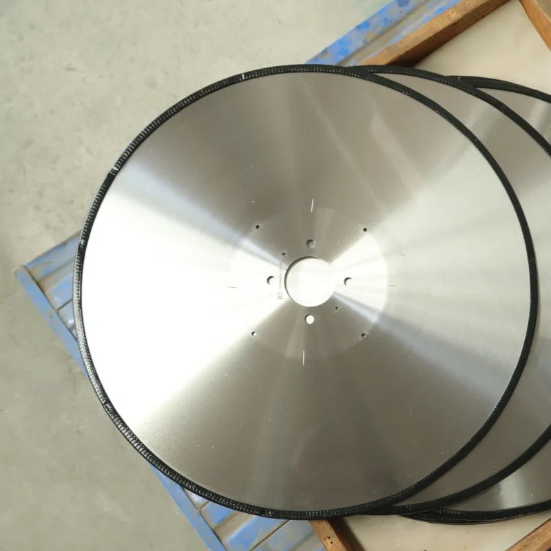 610 810 870 1000mm Round Blade Log Saw Blade for Toilet Paper Cutting Cutter Paper Circular Cutting Blade  Paper Machinery Parts