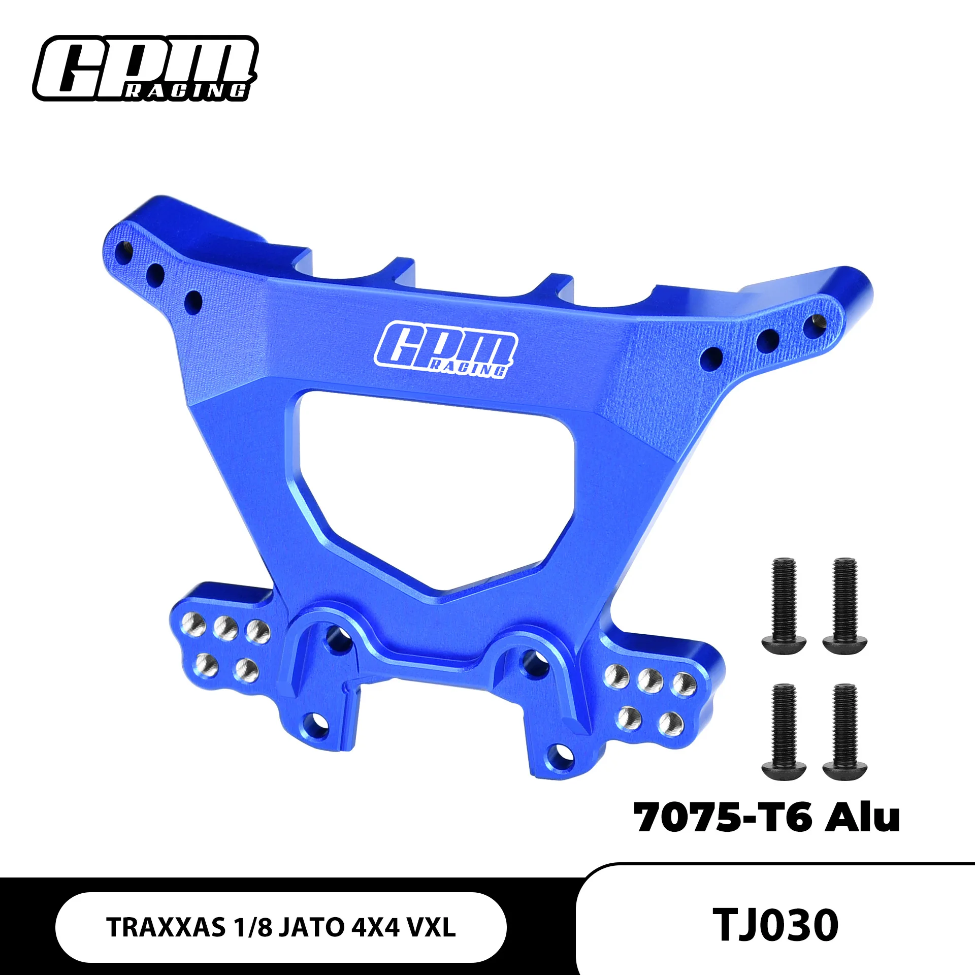 

HR TRAXXAS 1/8 JATO Rear Shock Mount Plate 7075‑T6 Aluminum RC 4WD Upgrade Heavy‑Duty Fit TRA5517 JATO 90386‑4 90154‑4