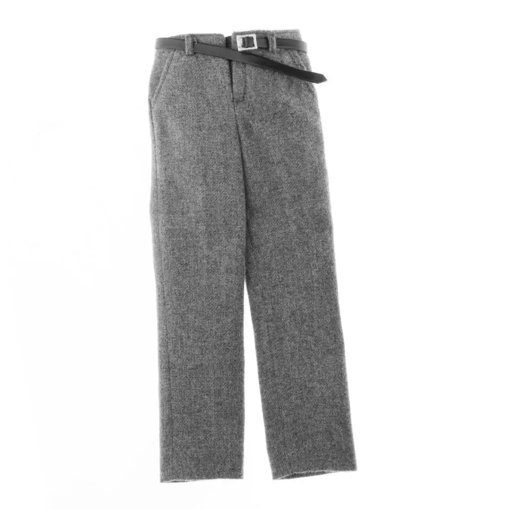 1/6 męskie klasyczne spodnie spodnie ubrania pasujące do 12-calowej figurki Phicen