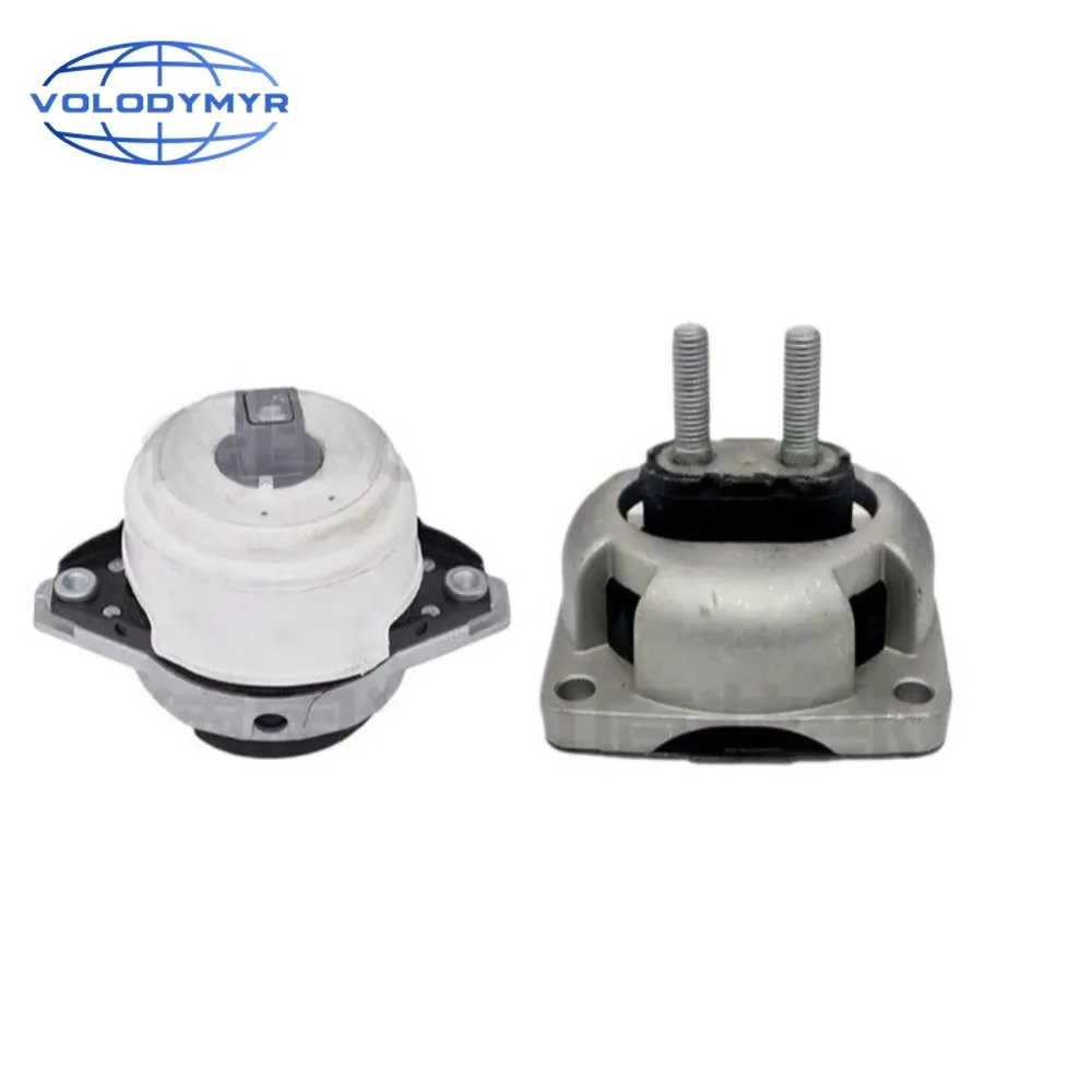 VOLODYMYR For ML W166 Engine Mount + Transmission Mount Rubber Support ML300 ML350 ML400 ML500 ML63 AMG 2PCS Auto Motor Lager